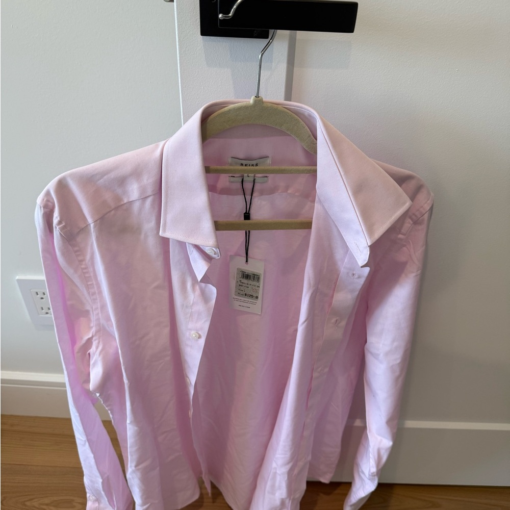 Reiss Light Pink Dress Shirt